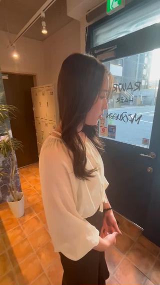 ロング カラー rawr hair rim所属・Rawr hair Rim店長 栗原柊のヘアスタイル