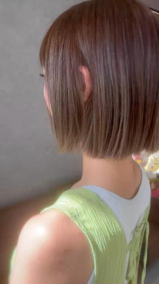 ショート カラー rawr hair rim所属・Rawr hair Rim店長 栗原柊のヘアスタイル