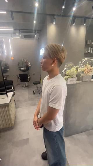 メンズ rawr hair rim所属・Rawr hair Rim店長 栗原柊のヘアスタイル