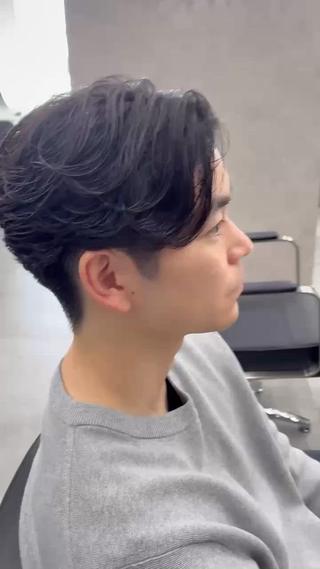 パーマ メンズ rawr hair rim所属・Rawr hair Rim店長 栗原柊のヘアスタイル