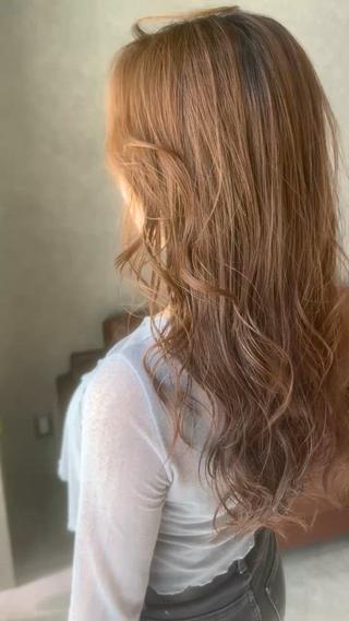 ロング カラー rawr hair rim所属・Rawr hair Rim店長 栗原柊のヘアスタイル