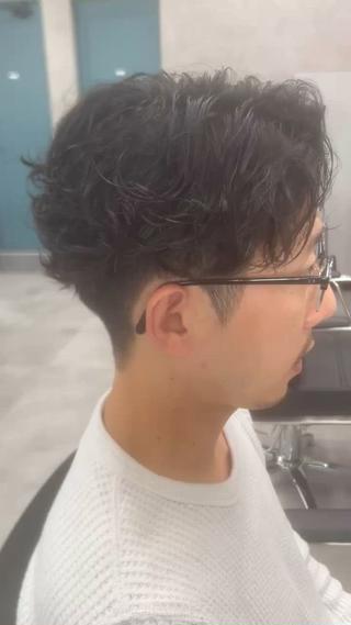パーマ メンズ rawr hair rim所属・年末クーポン/ Rim店長 栗原柊のヘアスタイル