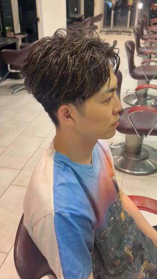 ショート メンズ EARTH大宮宮原店所属・ri kuのヘアスタイル