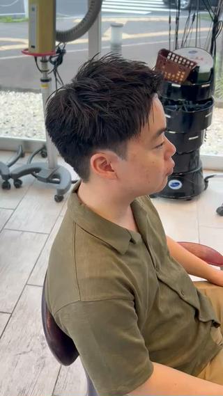 ショート メンズ EARTH大宮宮原店所属・ri kuのヘアスタイル
