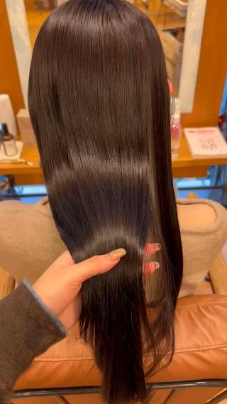 ロング iroha/大阪梅田 /ニュアンスカラーのヘアスタイル