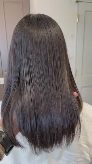 セミロング パーマ salowin suite 柏所属・髪質改善特化 専門美容師オクダ♂のヘアスタイル