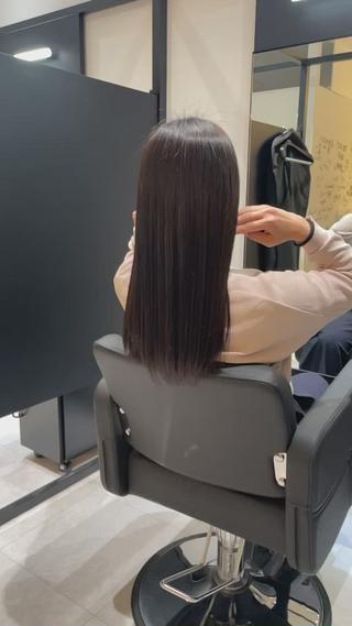 絹髪ストレート