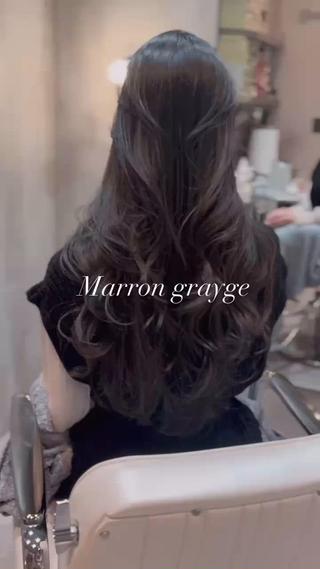 ロング LOMA🇰🇷 銀座クボタのヘアスタイル