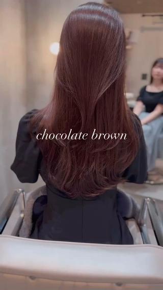 ロング LOMA🇰🇷 銀座クボタのヘアスタイル