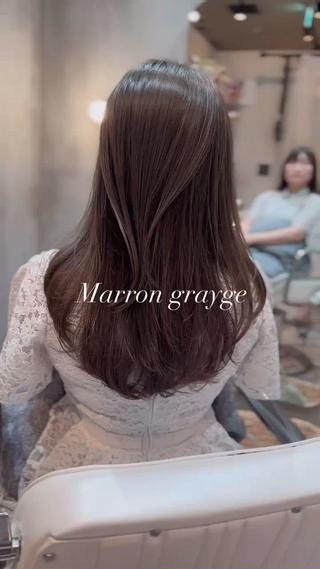 ロング LOMA🇰🇷 銀座クボタのヘアスタイル