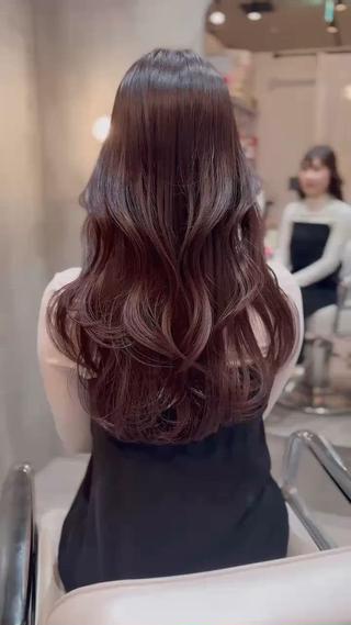 ロング LOMA🇰🇷 銀座クボタのヘアスタイル