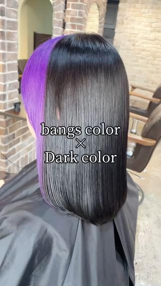 バイオレットのポイントカラー
 