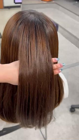 ロング モデル募集💙韓国 スタイル💙亜子のヘアスタイル