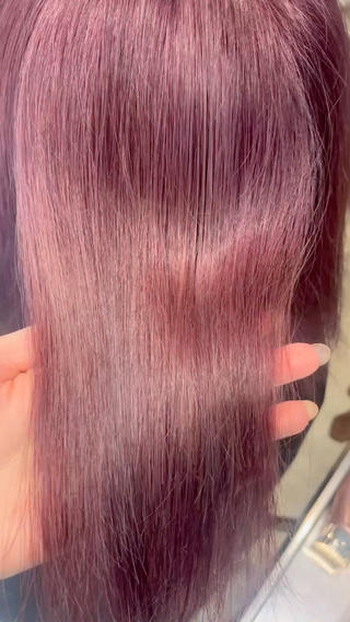 4ヶ月ロングリタッチから、大人可愛い.*･ﾟrose pink color 