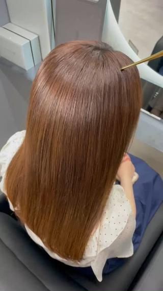 セミロング 半個室サロンyoures hair 髪質改善トリートメント東新宿店所属・榊原竜弥 髪質改善/美髪作りのヘアスタイル