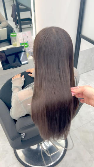 after
髪質改善縮毛矯正 