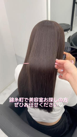 ロング F.所属・miku 🍑髪質改善サロンのヘアスタイル