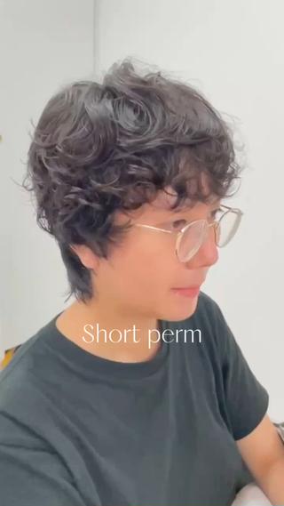 ショート パーマ Miyamoto Yasuchikaのヘアスタイル