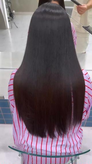 ロング Lond　luce心斎橋所属・✨縮毛矯正✨レイヤー ホウダカズヒロのヘアスタイル