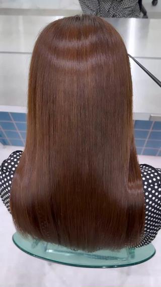 ロング Lond　luce心斎橋所属・✨縮毛矯正✨レイヤー ホウダカズヒロのヘアスタイル