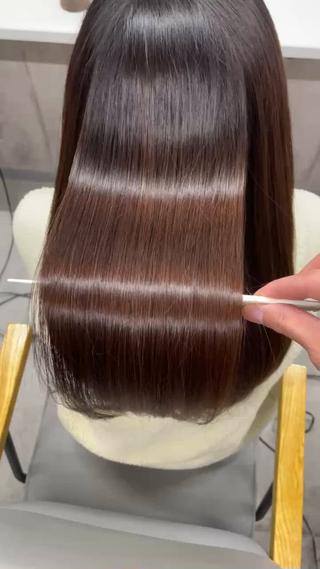 ロング ichi/可以中文/ 髪質改善/縮毛矯正/のヘアスタイル