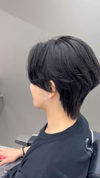 ミディアム メンズカット 鈴木ルナのヘアスタイル
