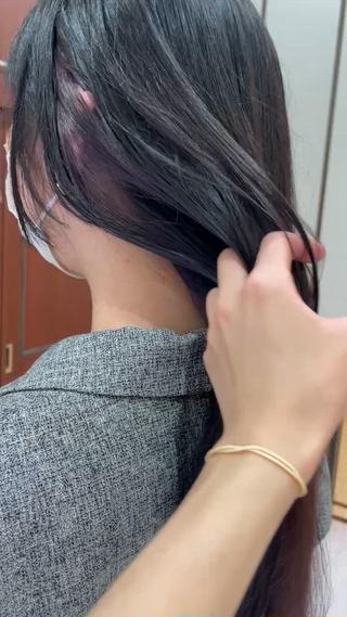 光で透かすと見えるインナーパープル 