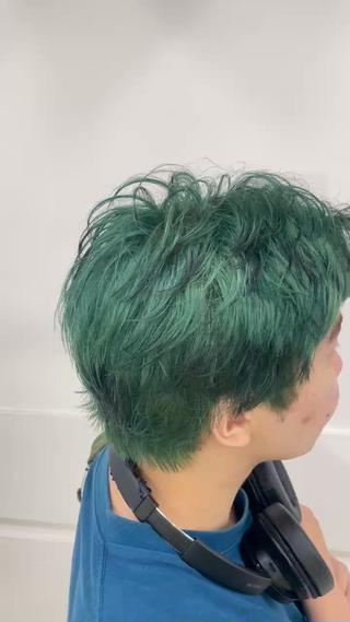 ダブルカラーで緑谷出久カラーに 