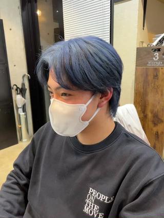 ショート カラー メンズ SEPHILE所属・メンズ韓国ヘア👹 KAJIのヘアスタイル