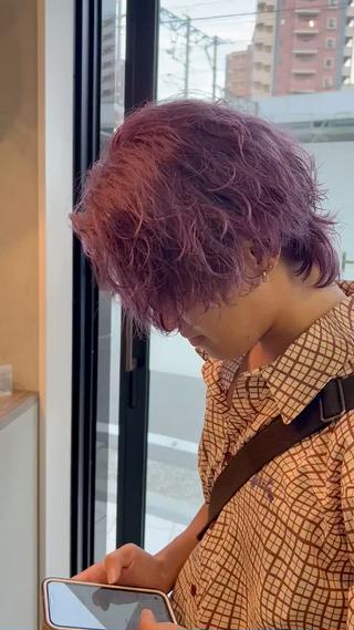 カラー パーマ メンズ Haru/THREE …by velvetのヘアスタイル