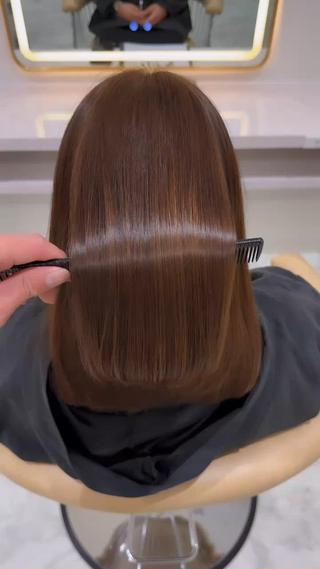 ミディアム パーマ SE ITAのヘアスタイル