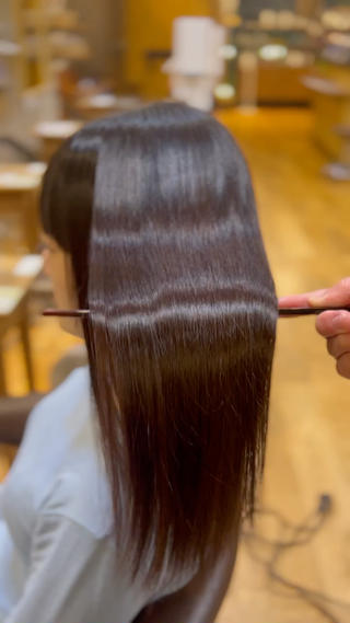 パヤ毛やくせを抑え伸ばすのはもちろん質感もこだわります