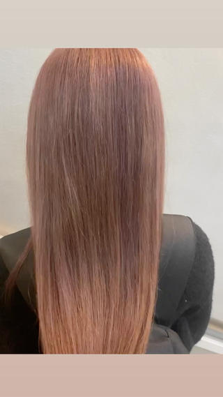 ロング カラー 艶髪に✧ / 透明感 カラー / 冨成のヘアスタイル