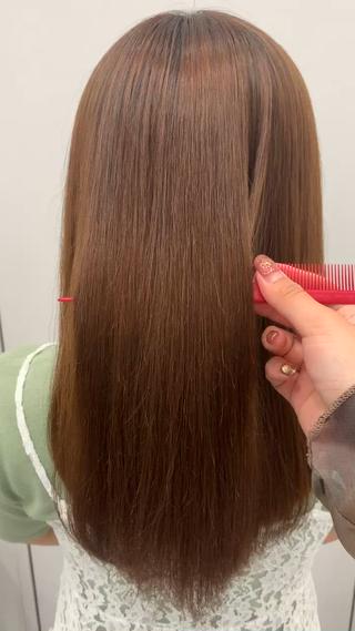 縮毛矯正 
ストレートパーマ 