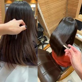 ミディアム ZEAL SALON阿見店（ジールサロン）所属・KENTO 【茨城1の縮毛矯正】のヘアスタイル