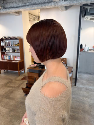 ショート カラー Takuma Suzuki中目黒のヘアスタイル