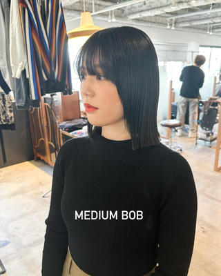 ミディアム カラー Takuma Suzuki中目黒のヘアスタイル