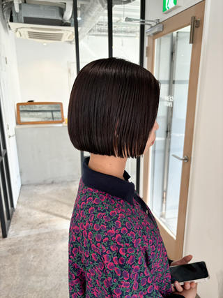 ショート カラー Takuma Suzuki中目黒のヘアスタイル