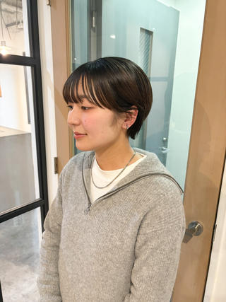 ショート カラー Takuma Suzuki中目黒のヘアスタイル