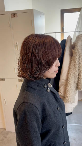 ショート パーマ Takuma Suzuki中目黒のヘアスタイル