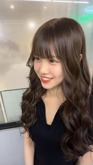 ワンカラーで作るミルクティーブラウン！
少し透明感がありふわっとする質感になります 