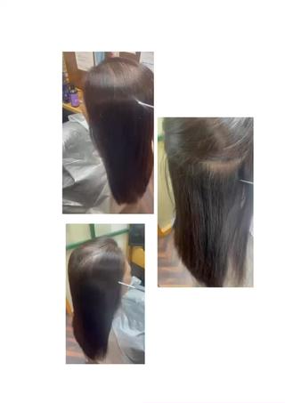 美髪矯正
縮毛矯正

癖毛のお悩み
パヤパヤしてる髪のお悩み
ゴワゴワしている髪のお悩み
毎日のお手入れが楽になる
美髪矯正
今までの髪との違いが
実感出来ます♪
美髪矯正はスットンと真っ直ぐではなく違和感なく
自然な仕上がりになります。
大切な髪でお悩みの方
まずは気になる
前髪からでもokです。
まずはプロフィール欄の
公式LINEから　お気軽に
お問い合わせ下さい。
24時間受付中 