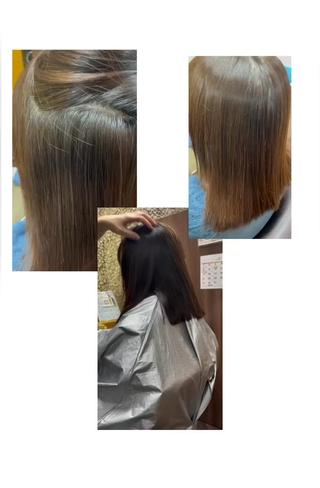 美髪矯正
乾かしている時も自然な髪の動き
しなやかな柔らかい仕上がりを目指しております。 