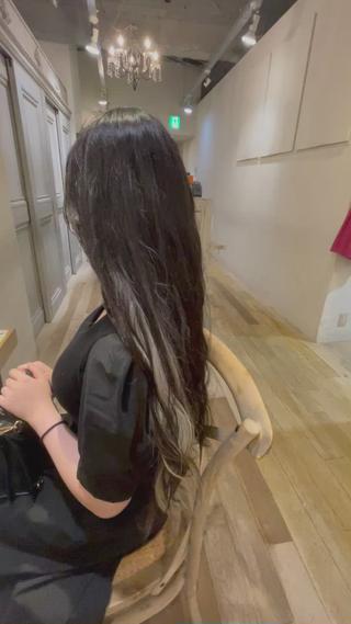 #インナーカラー
#ホワイトシルバー 