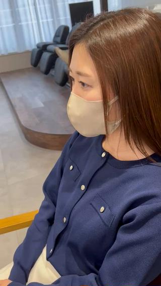 ロング 佐藤 香苗のヘアスタイル