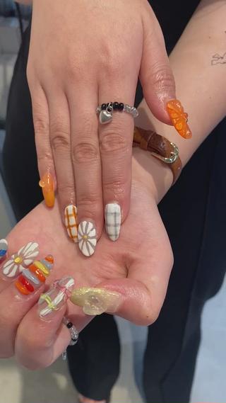 ネイル AO所属・RISAKO 艶髪モテヘア🎀府中のヘアスタイル