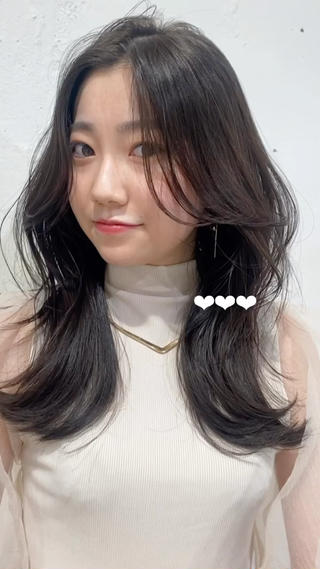 ロング AO所属・RISAKO 艶髪モテヘア🎀府中のヘアスタイル