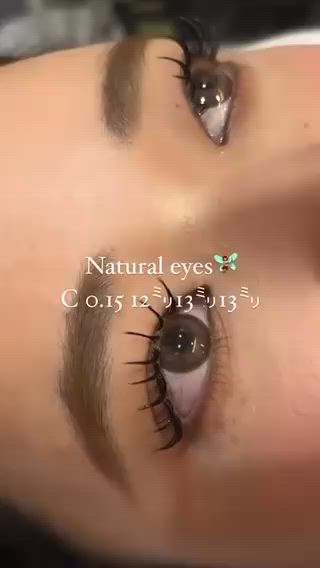 マツエク・マツパ SSINSTUDIO高田馬場店所属・Misaki マツエクモデル募集のマツエク・マツパデザイン