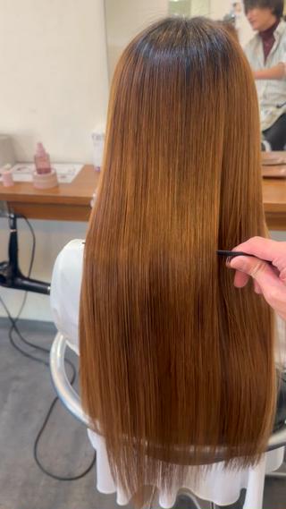 ロング 松本 剛成のヘアスタイル