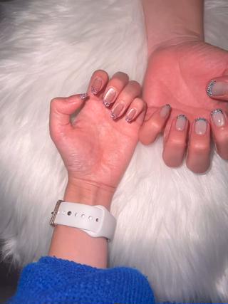 マグネット×フラッシュフレンチ 